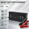 Qoltec Specialist charger for 12V LiFePO4 batteries 20A PF 0.9 LED Smart charging