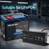Qoltec Specialist charger for 12V LiFePO4 batteries 20A PF 0.9 LED Smart charging