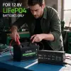 Qoltec Specialist charger for 12V LiFePO4 batteries 30A PF 0.9 LED Smart charging