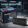 Qoltec Specialist charger for 12V LiFePO4 batteries 30A PF 0.9 LED Smart charging