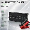Qoltec Specialist charger for 12V LiFePO4 batteries 30A PF 0.9 LED Smart charging