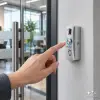 Qoltec Väljumisnupp LED-taustvalgustusega