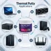 Qoltec suure soojusjuhtivusega termokitt 4 W/m-K 100g roosa