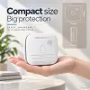 Qoltec Sertifitseeritud juhtmevaba suitsuandur patareiga Tuya Wi-Fi sensor eluiga 10 aastat alarm 85dB LED