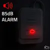 Qoltec Certified wireless Gas Leak (CH4) and Carbon monoxide (CO) detector alarm 85dB LED