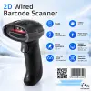 Qoltec täpne vöötkoodilugeja 1D 2D QR EAN USB