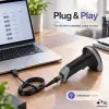 Qoltec täpne vöötkoodilugeja 1D 2D QR EAN USB