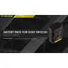 Nitecore NC BP002 Sony NP FZ100 kaamera aku 2250 mAh