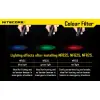 Nitecore NFR25 25.4mm punane filter taskulambile