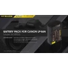 Nitecore NC-BP005 (Canon LP E6N) camera battery 1900 mAh