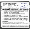 Angelcare 1ICP5/54/57 1800mAh babymonitor battery