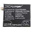 HTC Desire 630, battery Li-ion 2200mAh