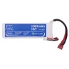 Li-PL 2-cell T-Plug 20C/40C 7.4V 3300mAh RC аккумулятор