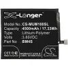 Xiaomi BM4S 3.85V 4500mAh Li-Polymer mobiiltelefoni aku