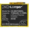 Motorola KV30,SB18C40007 1100mAh / 4.18Wh mobiiltelefoni aku