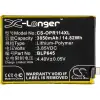 OPPO BLP645 3.85V 3850mAh Li-Polymer telefoni aku
