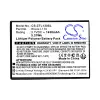 ZTE  1450mAh / 5.37Wh mobiiltelefoni aku