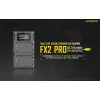 Nitecore FX2 PRO Fujifilm NP-T125 kaamera aku laadija (2 akule)