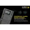 Nitecore FX2 PRO Fujifilm NP-T125 kaamera aku laadija (2 akule)