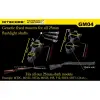 Nitecore GM04 18-25.4mm gun mount for flashlights