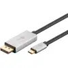 Goobay USB C DisplayPort adapterkaabel 2 m