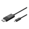 Goobay USB C DisplayPort adapterkaabel 4K 60 Hz 1,2 m