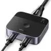 USB-C lüliti 4K 60Hz (2 USB-C sisendit -> HDMI väljund)