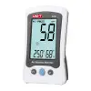 Air quality meter, PM2.5 0-500 ug/m³, -10-50C, 5-99% RH, 1500mAh, UNI-T