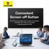 Docking station / adapter USB C plug - 4 types connectors (HDMI4K@60Hz*1+USB3.0*3+PD*1+SD/TF*1) UltraJoy BASEUS