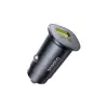 Car Fast Charger GoTrip 30W 12-24V USB-A + USB-C QC PD, Black