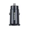 Auto kiirlaadija GoTrip 30W 12-24V 2xUSB-C PD, must