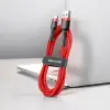 Cable USB A - USB C 0.5m QC3.0 gray+black BASEUS