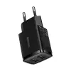 Wall Charger 10.5W 2xUSB 2.1A, Black