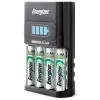 Fast charger 1-4 AAA/AA + 4xHR6/AA 2300mAh Energizer