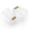 Võrgu modulaarpistik RJ45 (8P8C) CAT5/5e UTP täis- ja keerutatud kaablile (100 tk)