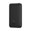 LiPo akupank 6000mAh 20W juhtmevaba laadimine 15W USB-C Magsafe ühilduv Mini Air must BASEUS