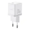 Seina kiirlaadija Palm 20W USB-C QC3.0 PD3.0, valge