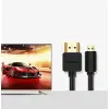 Kaabel HDMI - micro HDMI 1.5m (HDMI 2.0 4K@60Hz) must HD127 UGREEN