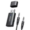 Wireless Audio Bluetooth 5.1 Transmitter & Receiver with AUX (3.5mm) Port