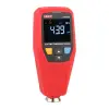 Coating Thickness Meter,  0~1750um, Single/Continuous, EBTN, Ferrous/non-ferrous, Auto rotatable screen, memory 199 sets, UNI-T