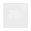 Smart thermostat for water heating floor valves control, 3A, Wi-Fi, white, TUYA / Smart Life