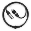 CX104-1 DMX IP65 XLR 3-pin Папа-XLR Мама 1,5м