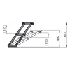 750AS Stage Adjustable Stairs 40 - 60cm