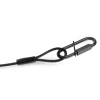SAF75 Safety Cable 75cm x 3mm 30kg Black