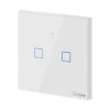 Умный выключатель WiFi + RF 433 Sonoff T1 EU TX (2-канальный)