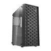 Компьютерный корпус Darkflash DK351 (черный) + 4 RGB вентилятора