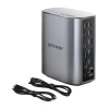Док-станция Blitzwolf BW-TH15 17-в-1 2xHD+DP+4xC+3xUSB 3.0+USB 3.1+C 3.2+C PD+RJ45+micro SD+SD+3.5mm Audio