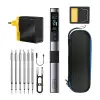 FNIRSI 100W Smart Soldering Iron with Tool Box HS-02A MAX