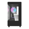 Darkflash DB330M arvutikorp + 3 ventilaatorit (must)
