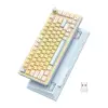 Onikuma MT707 mänguklaviatuur (kollane)